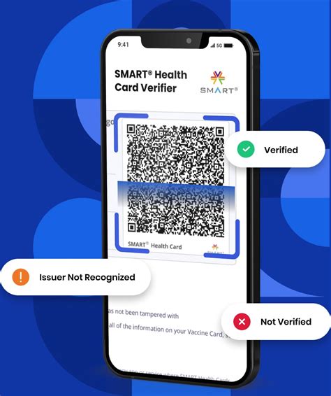 smart health card-compatible reader|SMART® Health Card Verifier App .